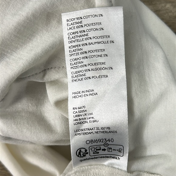 Anthropologie Crochet Ruffle Cami NWT Size Small - Picture 11 of 12